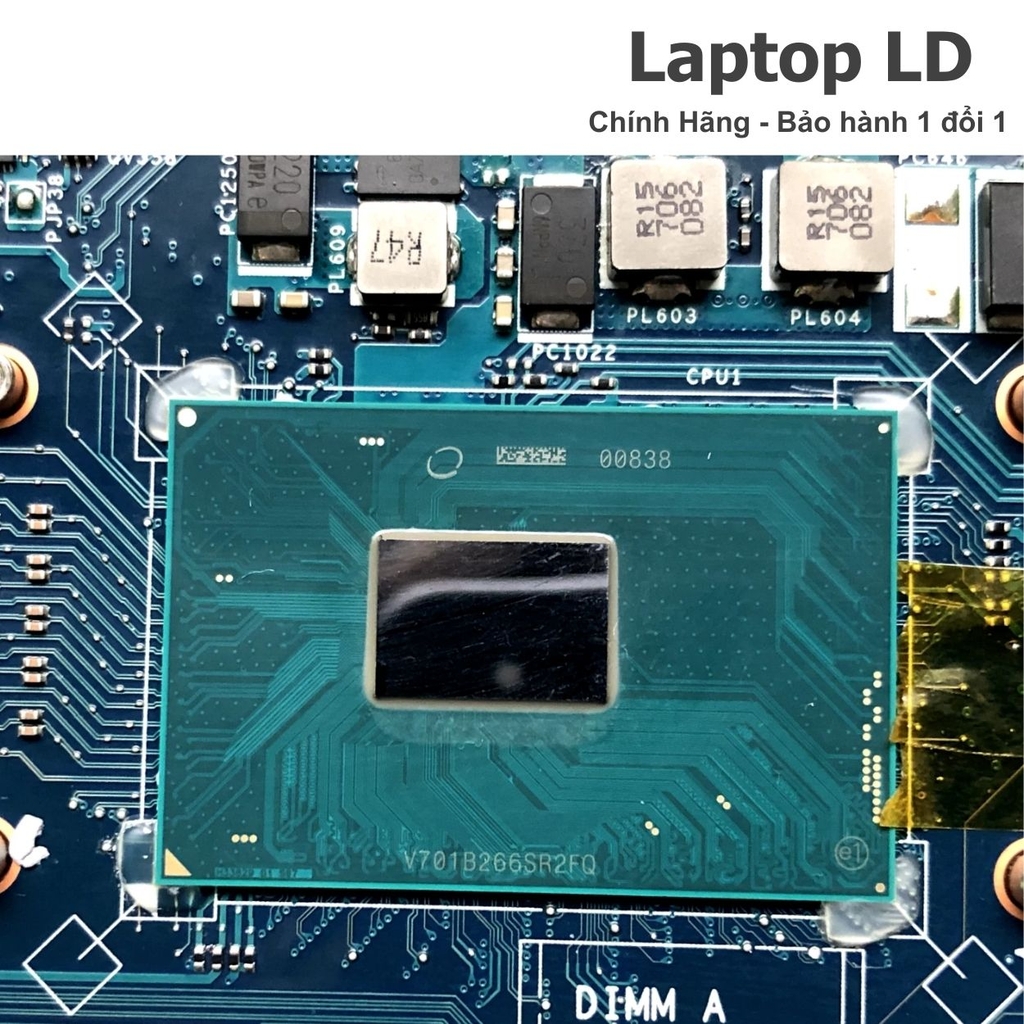 Main Dell Precision 3510 CPU i7-6820HQ LA-C841P