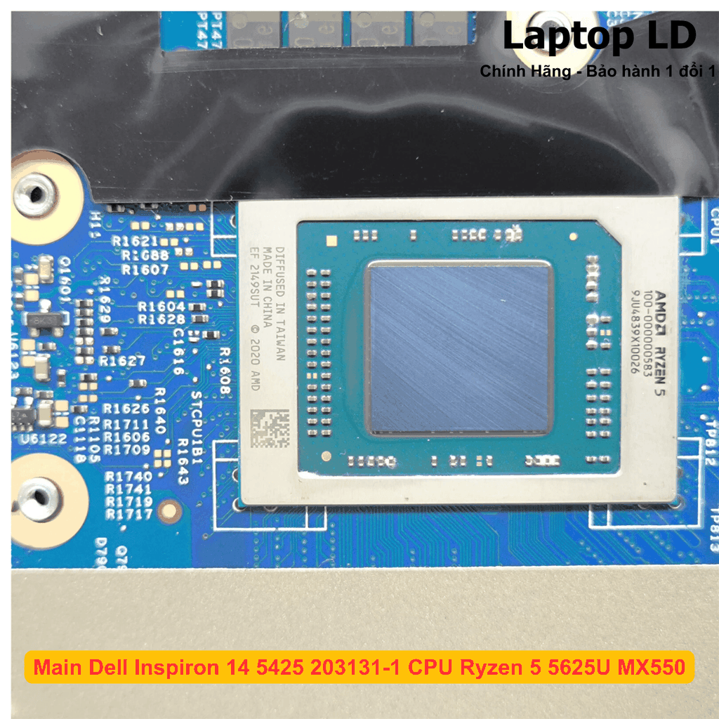 Main Dell Inspiron 14 5425 203131-1 CPU Ryzen 5 5625U MX550