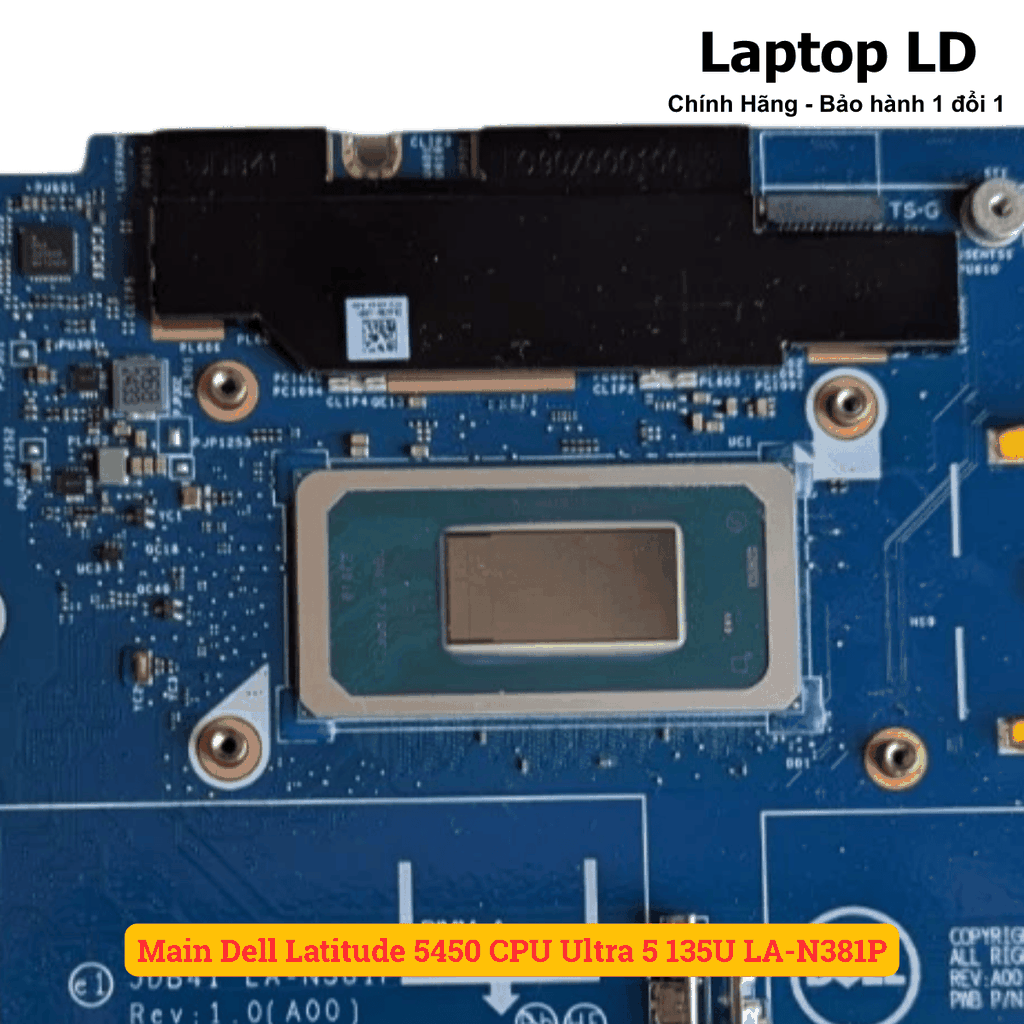 Main Dell Latitude 5450 CPU Ultra 5 135U LA-N381P