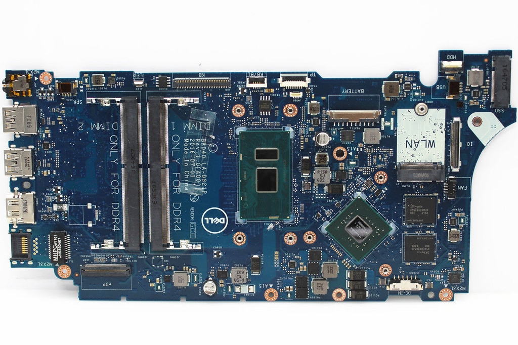Main Dell Inspiron 7460 / 7560 CPU i7-7500U LA-D821P