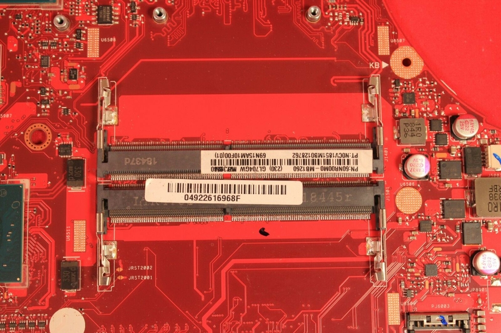Main ASUS ROG Strix SCAR II GL704GW-DS76 CPU i7-8750H RTX 2070 8GB DDR6