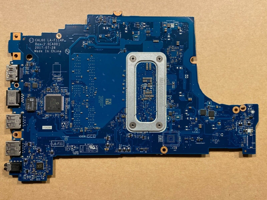 Main Dell Inspiron 15 5570 5770 CPU i3-6006U LA-F114P