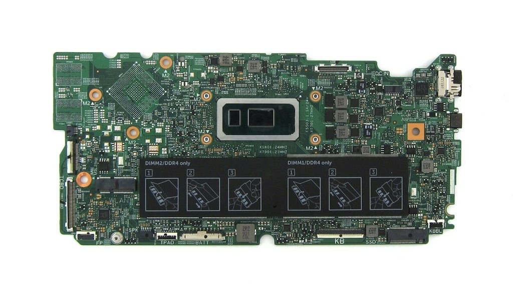 Main Dell Inspiron 7590 7591 CPU I7-8565U VGA On