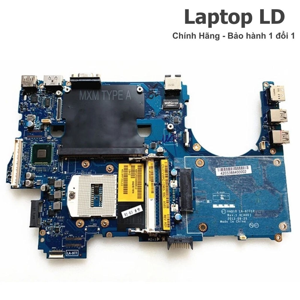 Main Dell Precision M4800 LA-9771P Hàng Zin, BH 1 đổi 1