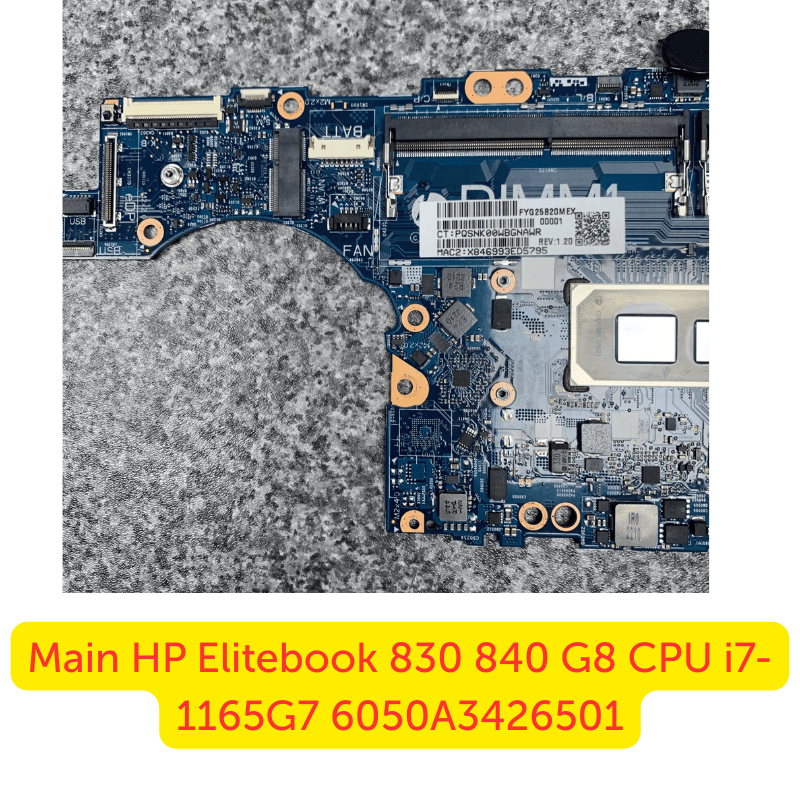 Main HP Elitebook 830 840 G8 CPU i7-1165G7 6050A3426501