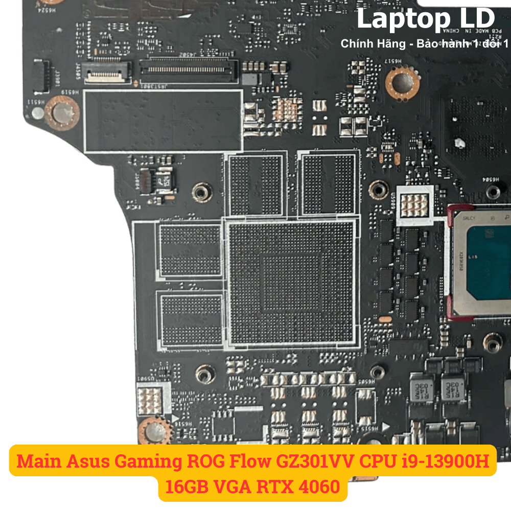 Main Asus Gaming ROG Flow GZ301VV CPU i9-13900H 16GB VGA RTX 4060