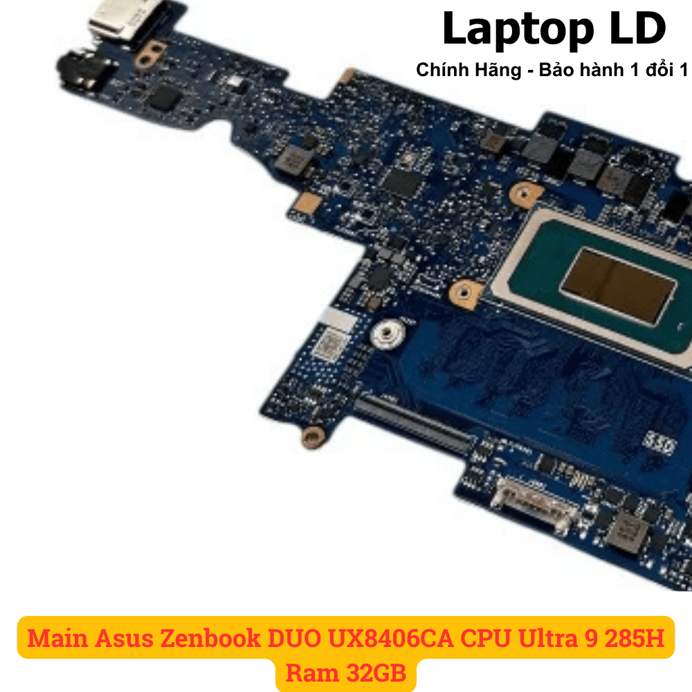 Main Asus Zenbook DUO UX8406CA CPU Ultra 9 285H Ram 32GB