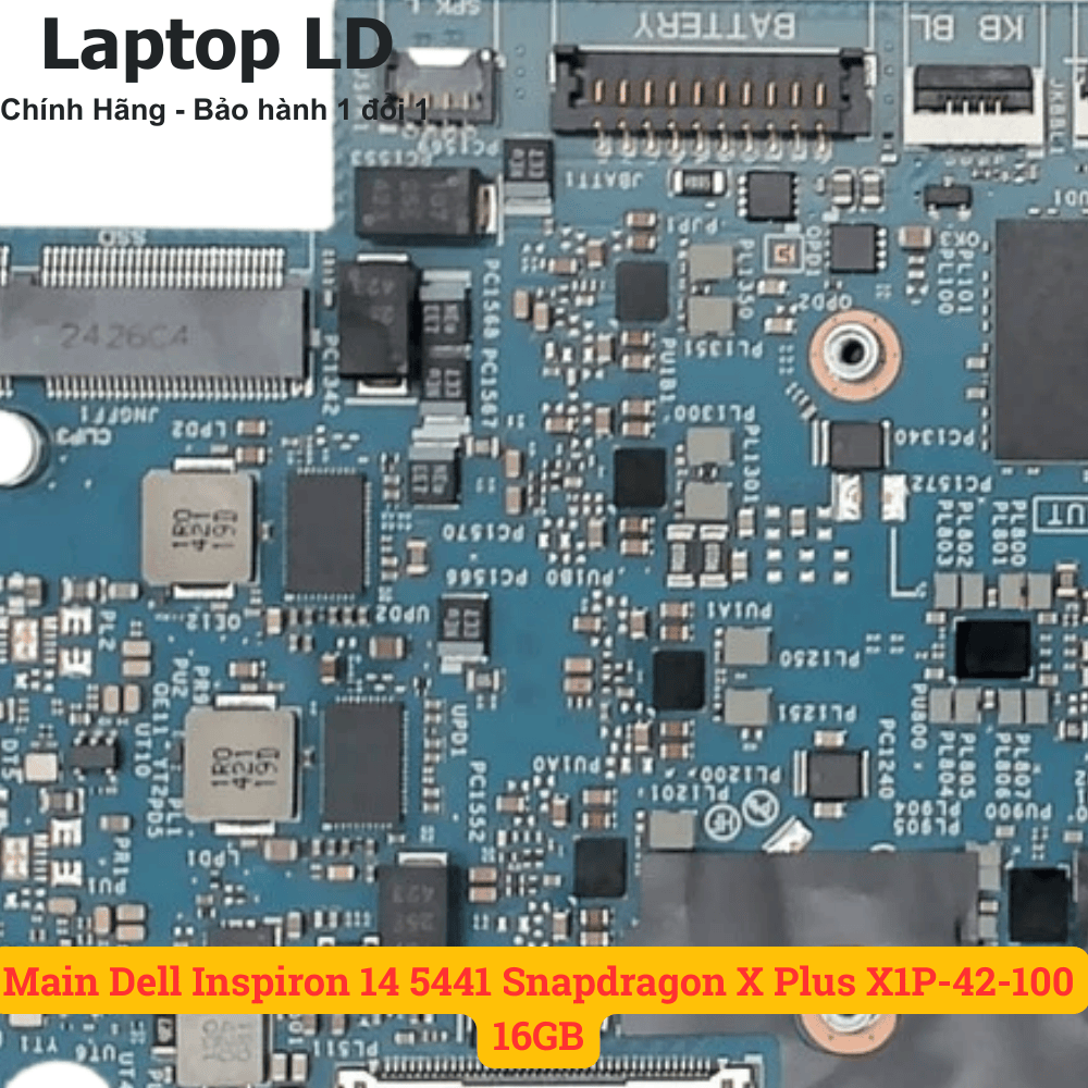 Main Dell Inspiron 14 5441 Snapdragon X Plus X1P-42-100 16GB