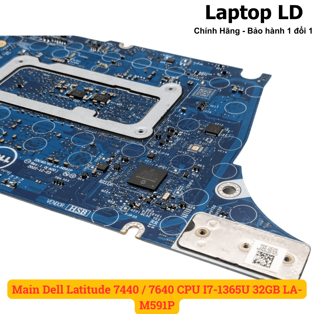 Main Dell Latitude 7440 / 7640 CPU I7-1365U 32GB LA-M591P