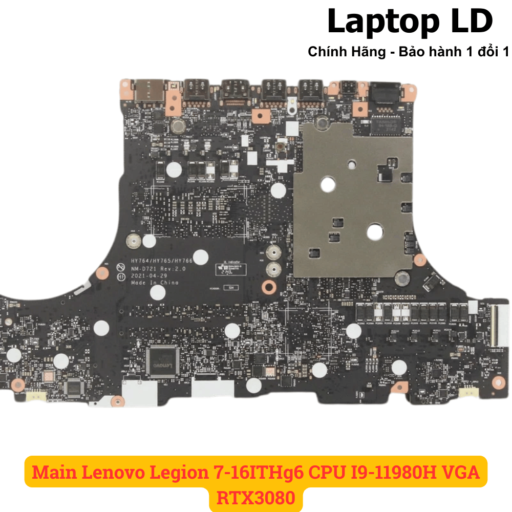 Main Lenovo Legion 7-16ITHg6 CPU I9-11980H VGA RTX3080