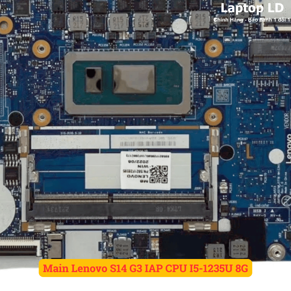 Main Lenovo S14 G3 IAP CPU I5-1235U 8G