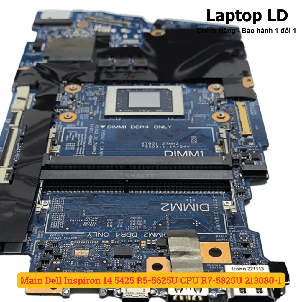 Main Dell Inspiron 14 5425 R5-5625U CPU R7-5825U 213080-1