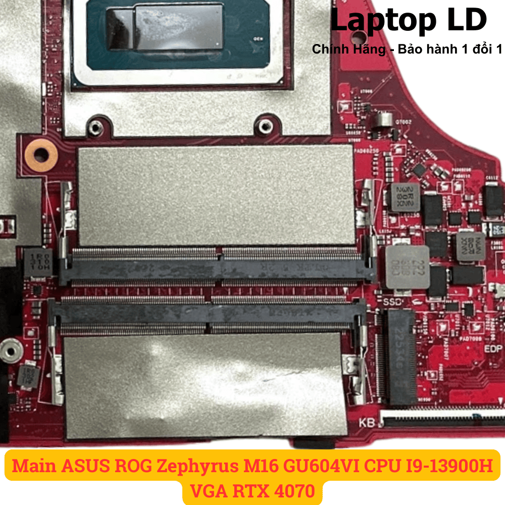 Main ASUS ROG Zephyrus M16 GU604VI CPU I9-13900H VGA RTX 4070