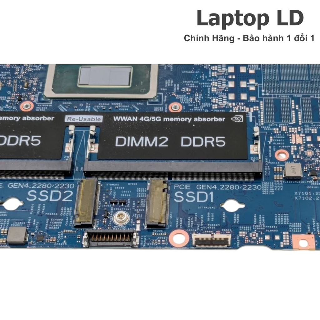 Main Dell Precision 3591 M16 R2 CPU Ultra 7 165H 223092-1