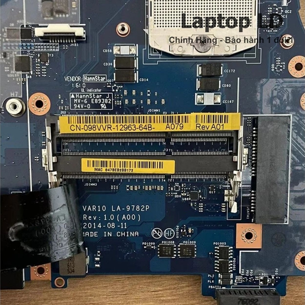 Main Dell Precision M6800 LA-9782P