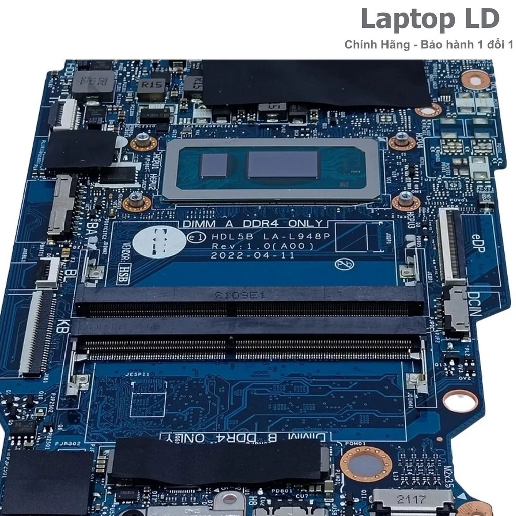 Main Dell Vostro 15 3420 3520 CPU SRLFP i7-1255U LA-L948P