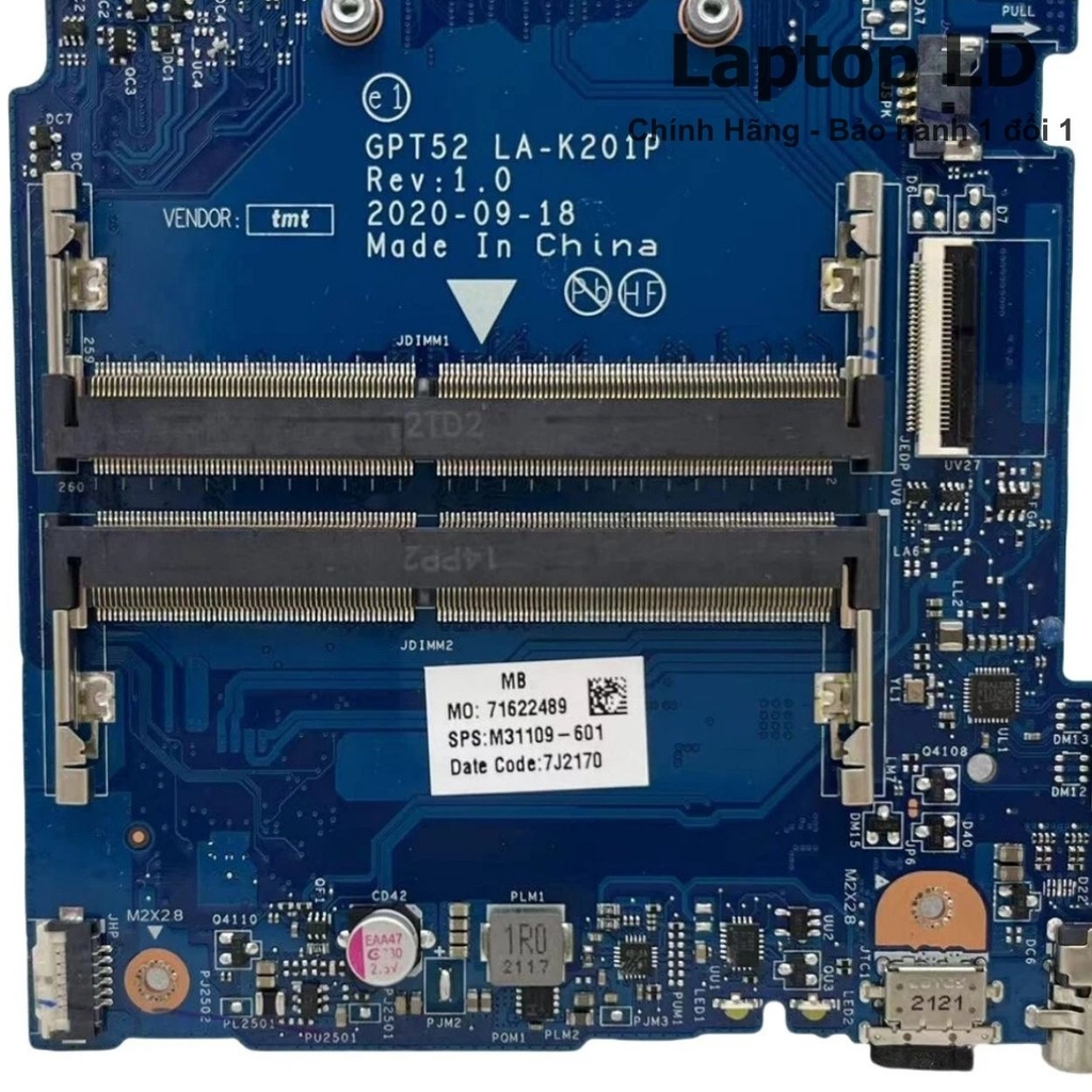 Main HP 250 G8 CPU i5-1135G7 LA-K201P Chính Hãng, BH 1 Đổi 1