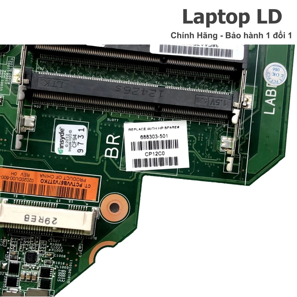 Main HP Compaq CQ58 / 650 / 687702-001 Chính Hãng, BH 1 Đổi 1