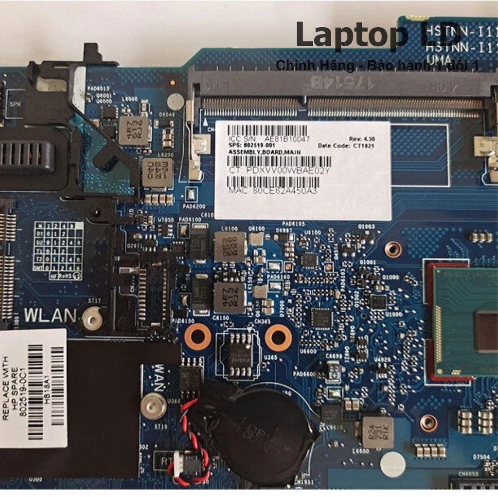 Main HP Elitebook 840 G1 CPU I5-4210 6050A2560201