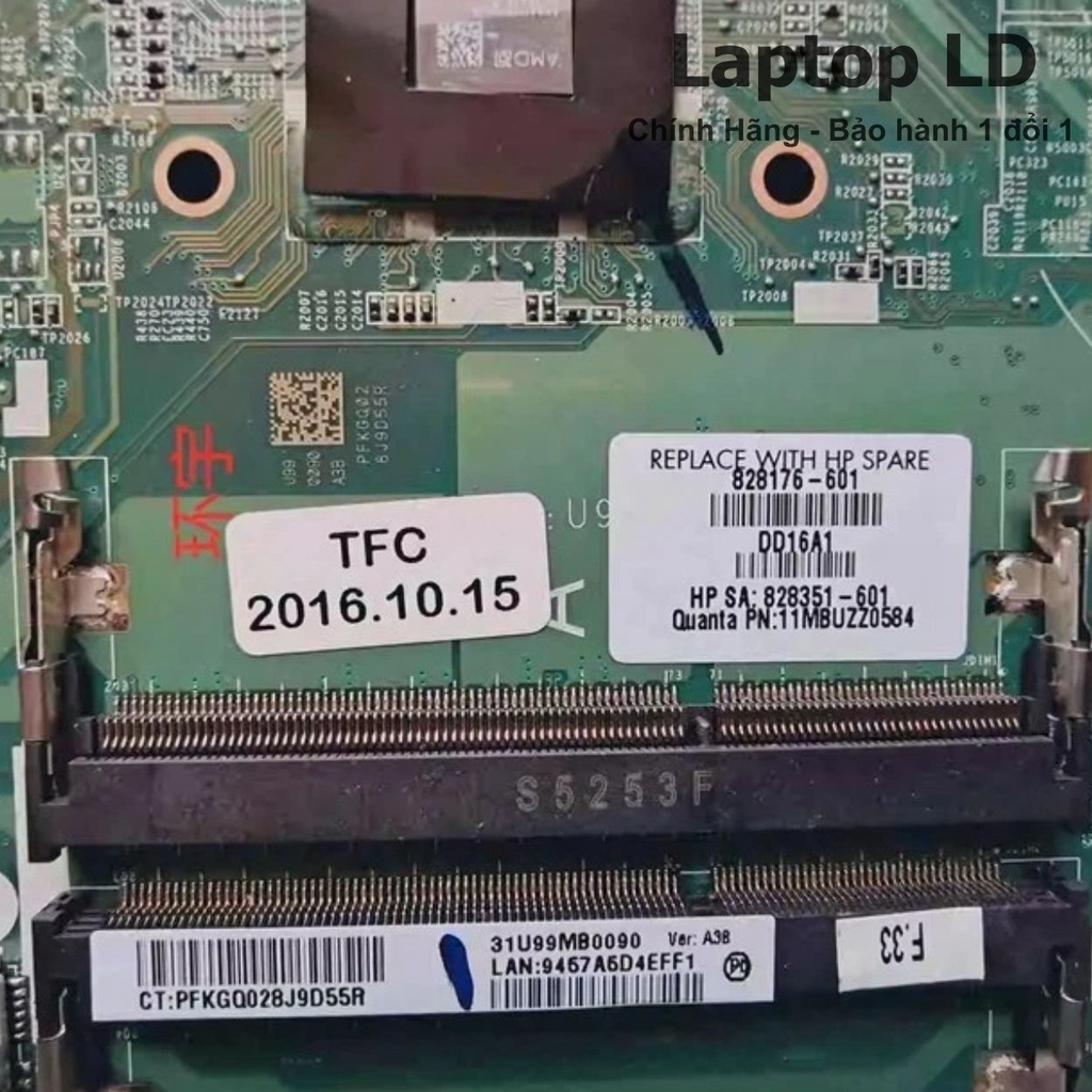 Main HP Pavilion 15-F / 15-N CPU N2840 DAU88MMB6A0 Chính Hãng, BH 1 Đổi 1