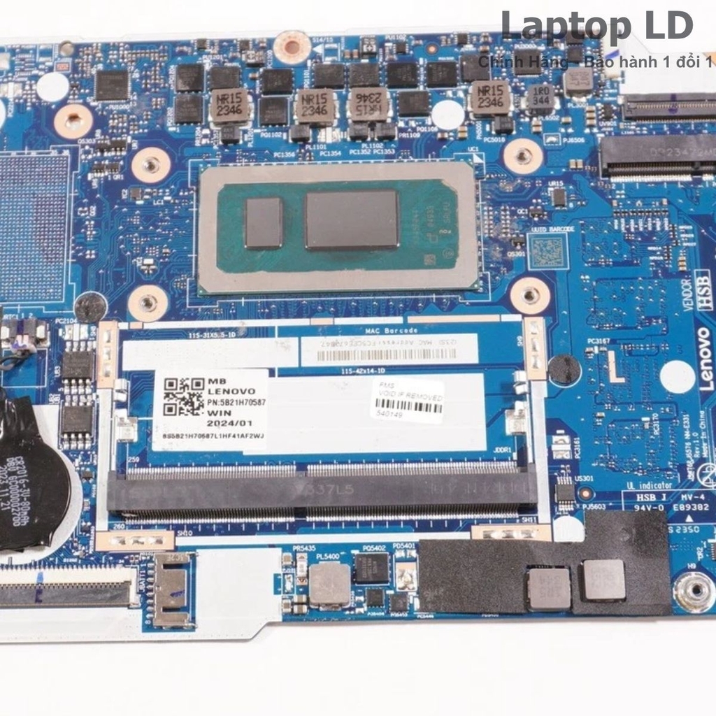 Main Lenovo IdeaPad 1 15IAU7 CPU i5-1235U 1.3 GHz RAM 8GB