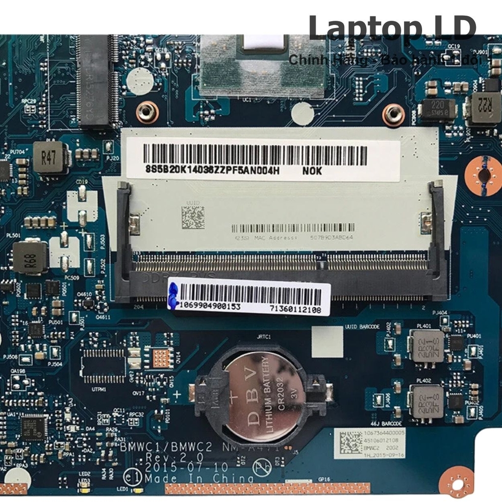 Main Lenovo Ideapad 300-15IBR CPU N3050 NM-A471