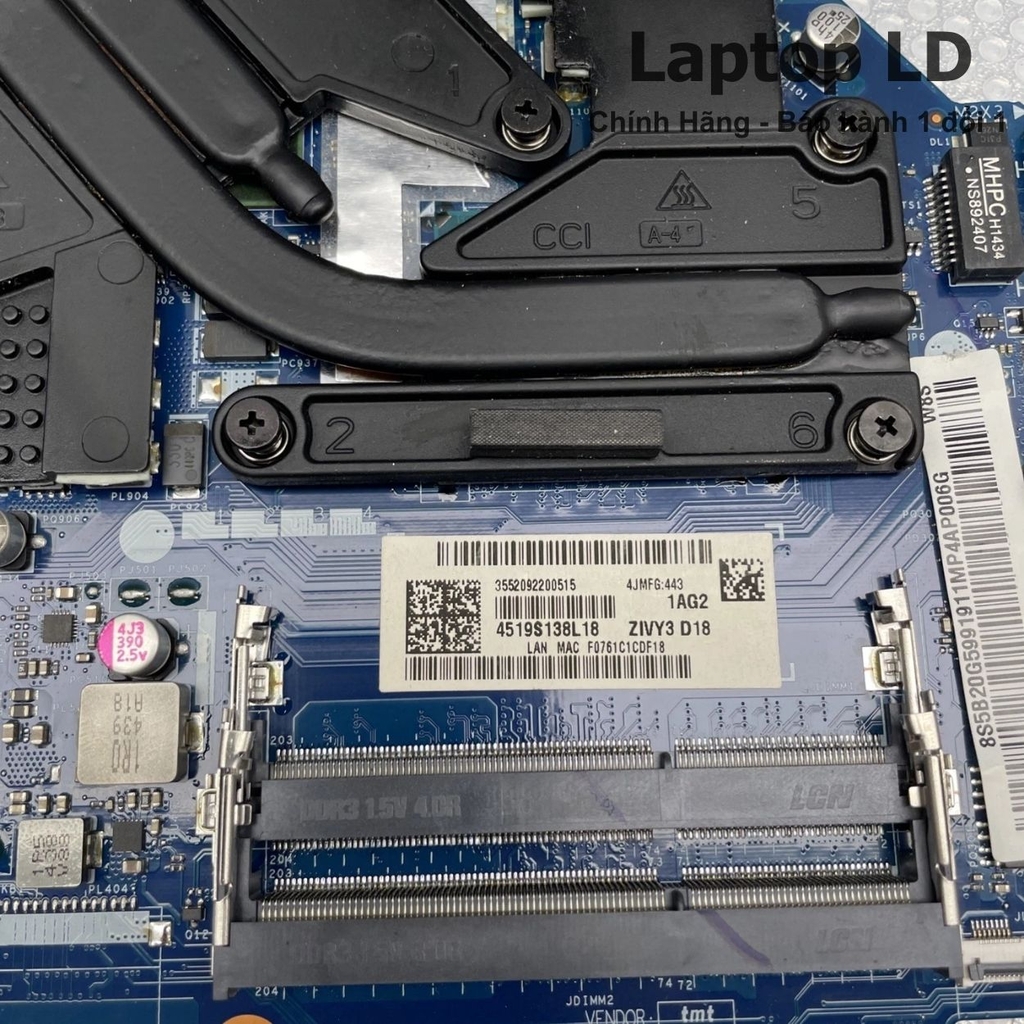 Main Lenovo IdeaPad Y50-70 / Y70-70 CPU i7-4710HQ LA-B111P