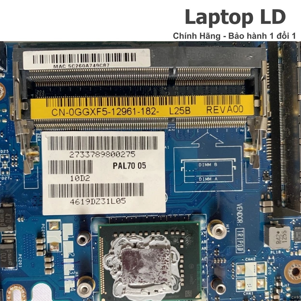 Main Dell Latitude E6320 | CPU i7-2620M LA-6612P