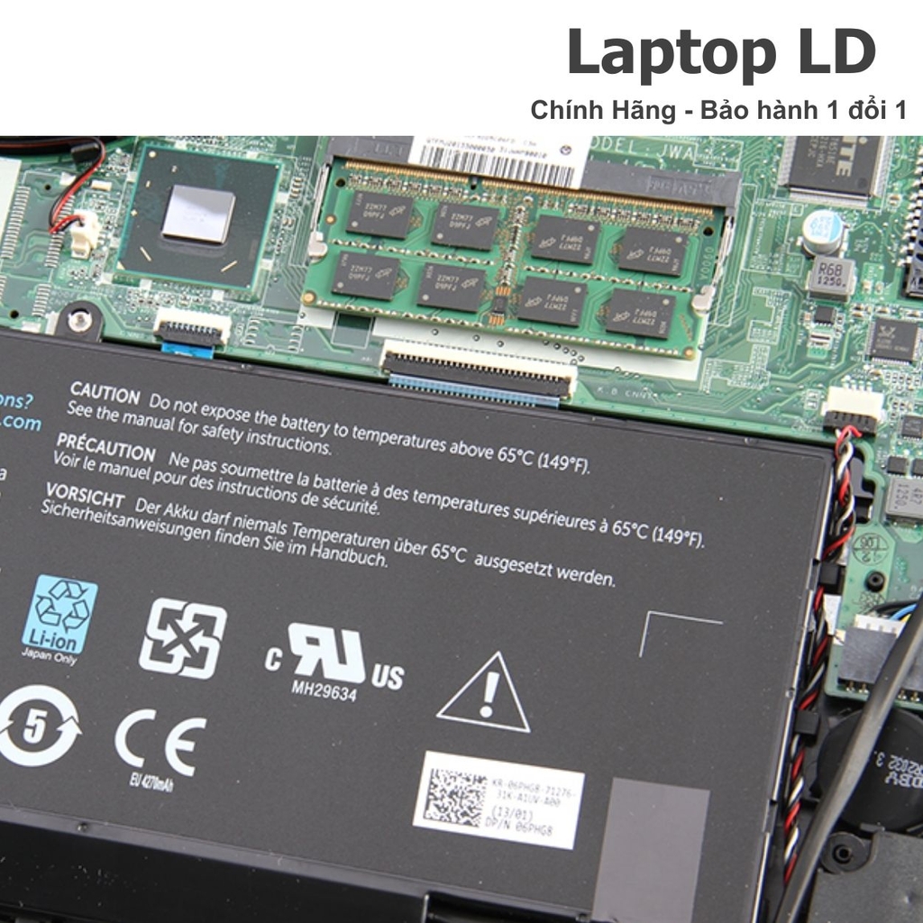 Main Dell Vostro 5560 CPU i5-3230M | DAOJWAMB8C1 REV:C