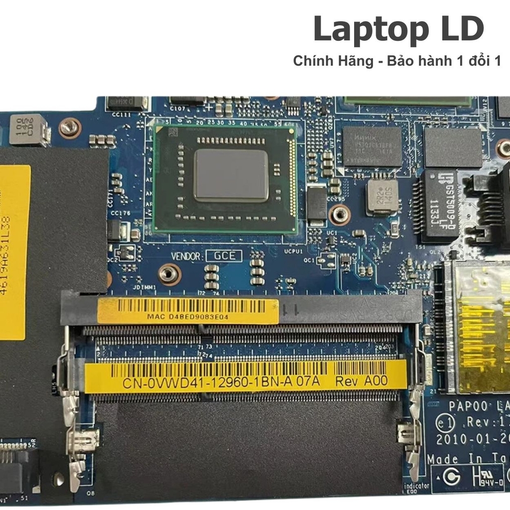 Main Dell Alienware M11x R3 | CPU I7-2637M LA-6961P