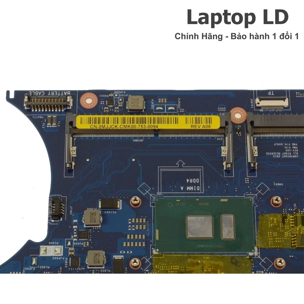 Main Dell Latitude E5570 | CPU I5 6300U LA-C641P
