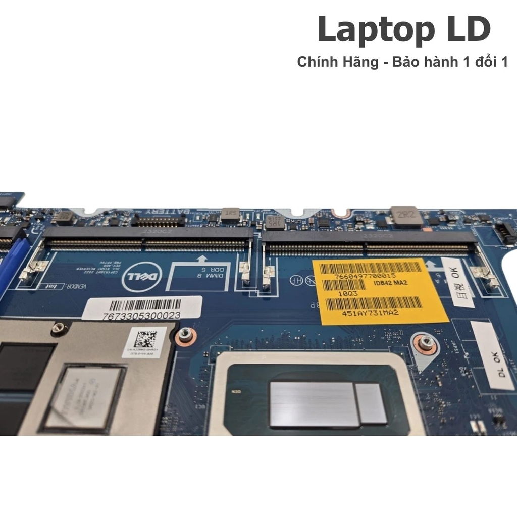 Main Dell Precision 3480 | CPU i7-1360P | RTXA500 | LA-M403P