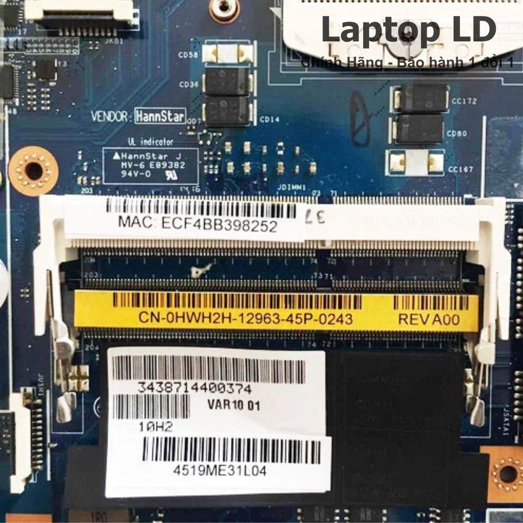 Main Dell Precision M6800 LA-9781P