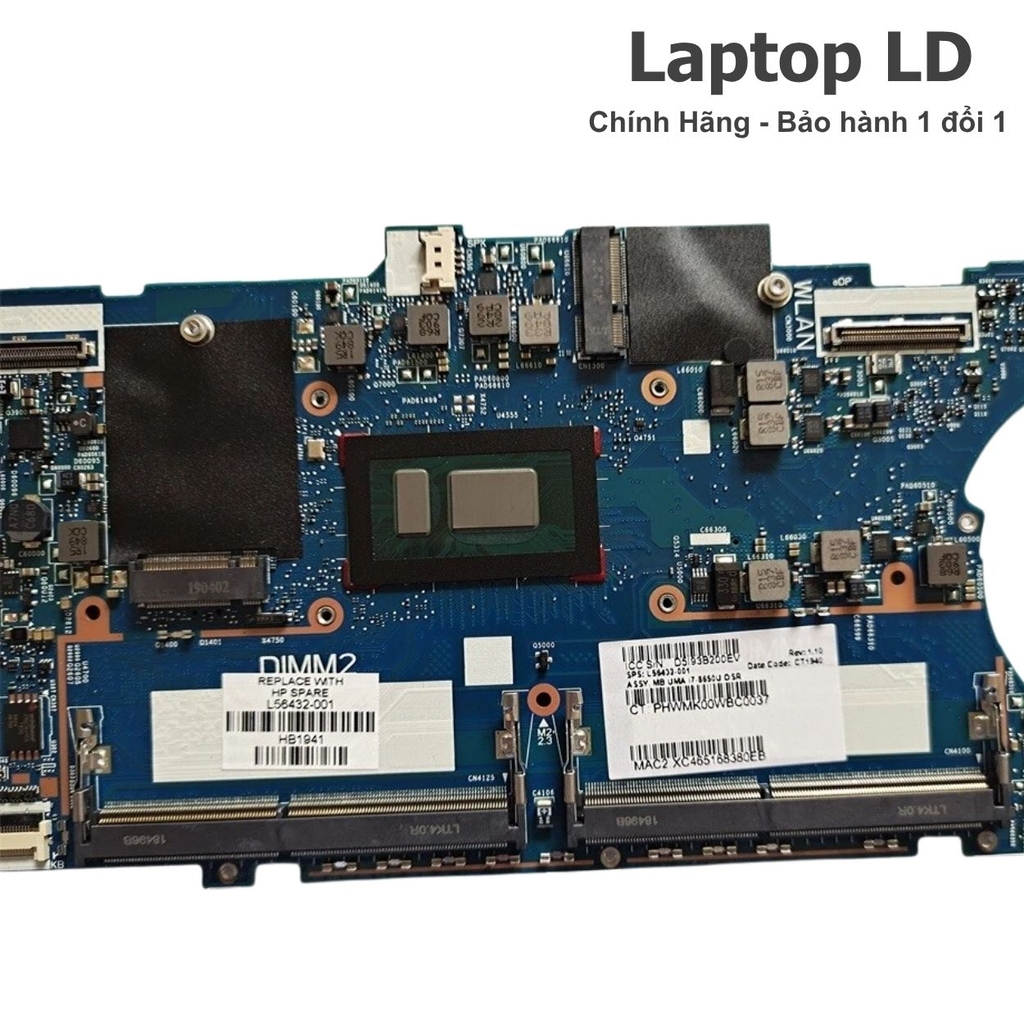 Main HP EliteBook X360 830 G5 | CPU I7-8650 | 6050A3049801-MB-A01