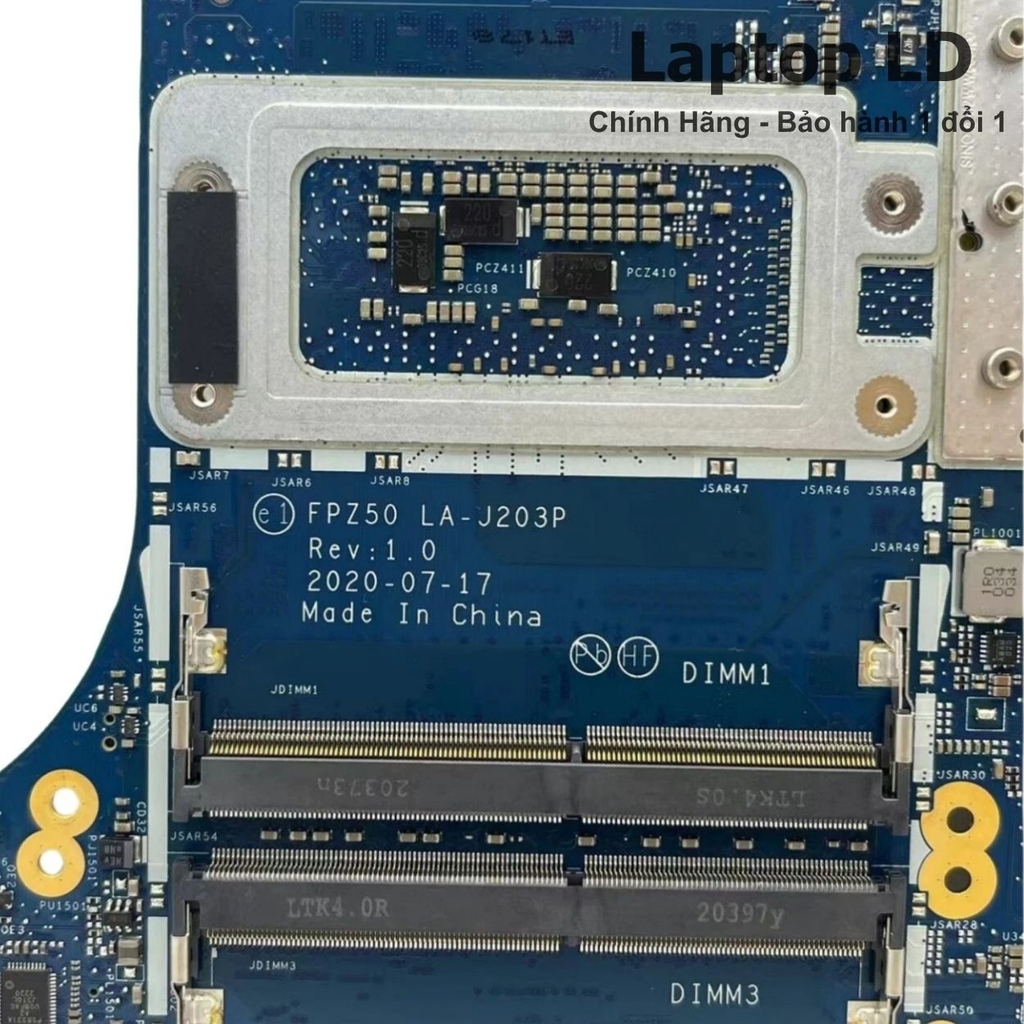 Main HP Zbook Fury 17 G7 | CPU i7-10750H LA-J203P