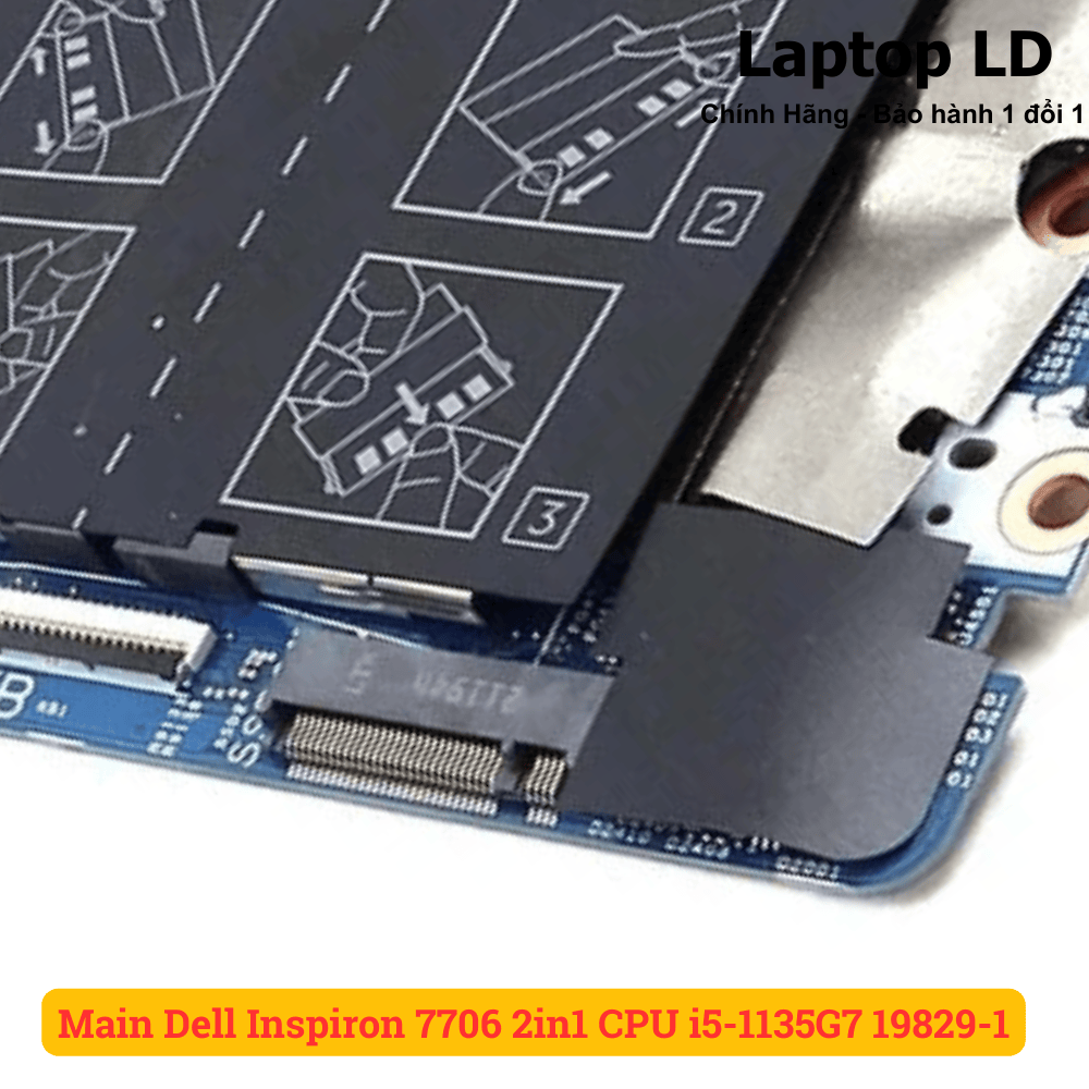 Main Dell Inspiron 7706 2in1 CPU i5-1135G7 19829-1