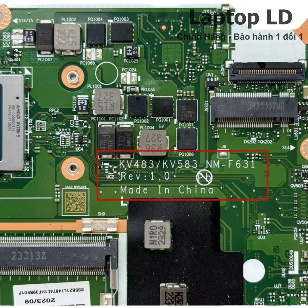 Main Lenovo V14 G4 | V15 G4 ABP | Ryzen 5 5500U | NM-F631