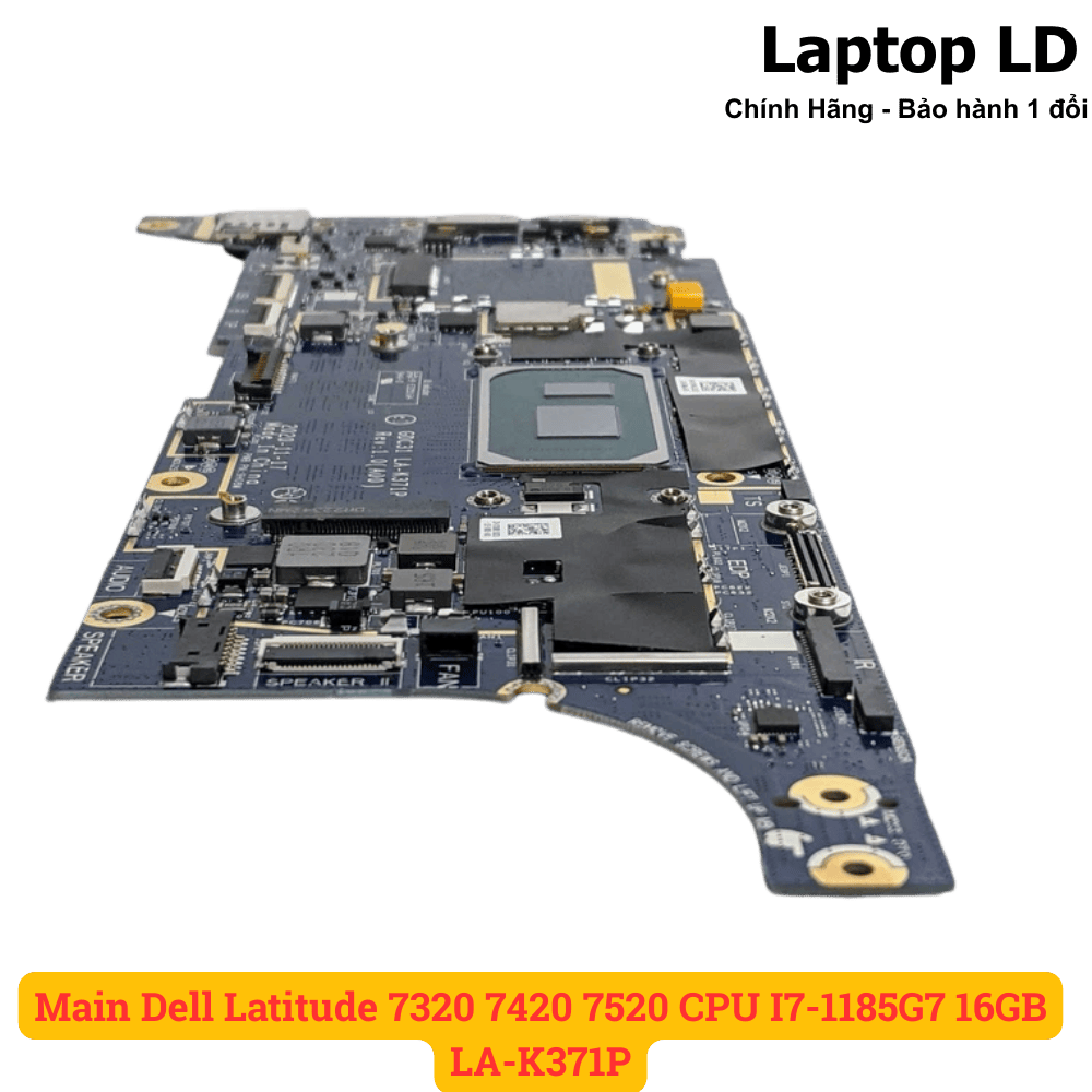 Main Dell Latitude 7320 7420 7520 CPU I7-1185G7 16GB LA-K371P