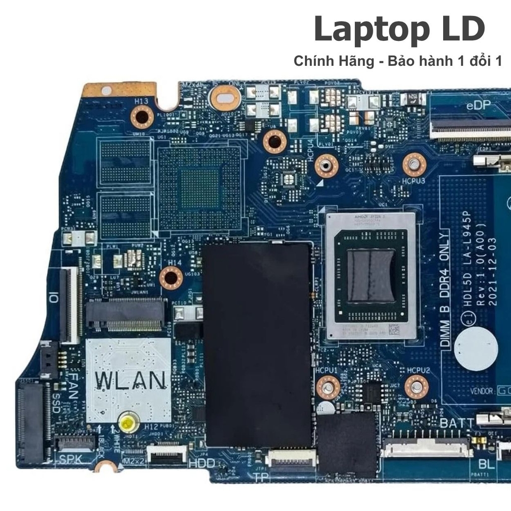 Main Dell Inspiron 14 3425 / 15 3525 CPU R7-5700U LA-L945P