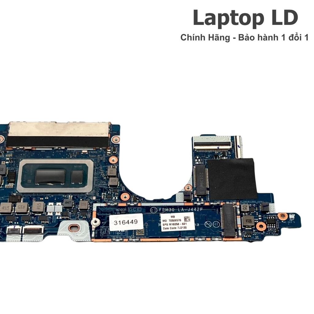 Main HP Elitebook X360 1030 G7 CPU i7-10710U LA-J442P