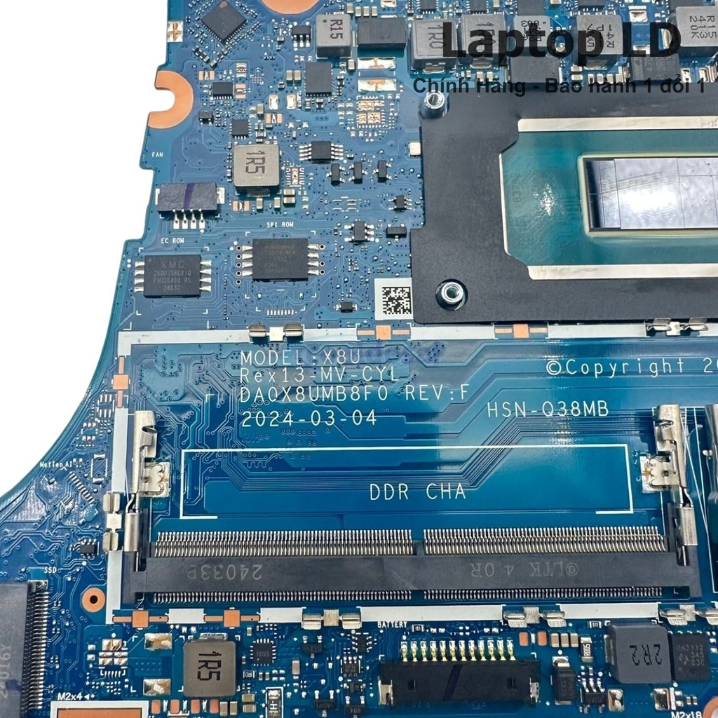 Main HP EliteBook 635 G11 | 630 g11 | CPU Ultra 7 165U | DAOX8UMB8FO