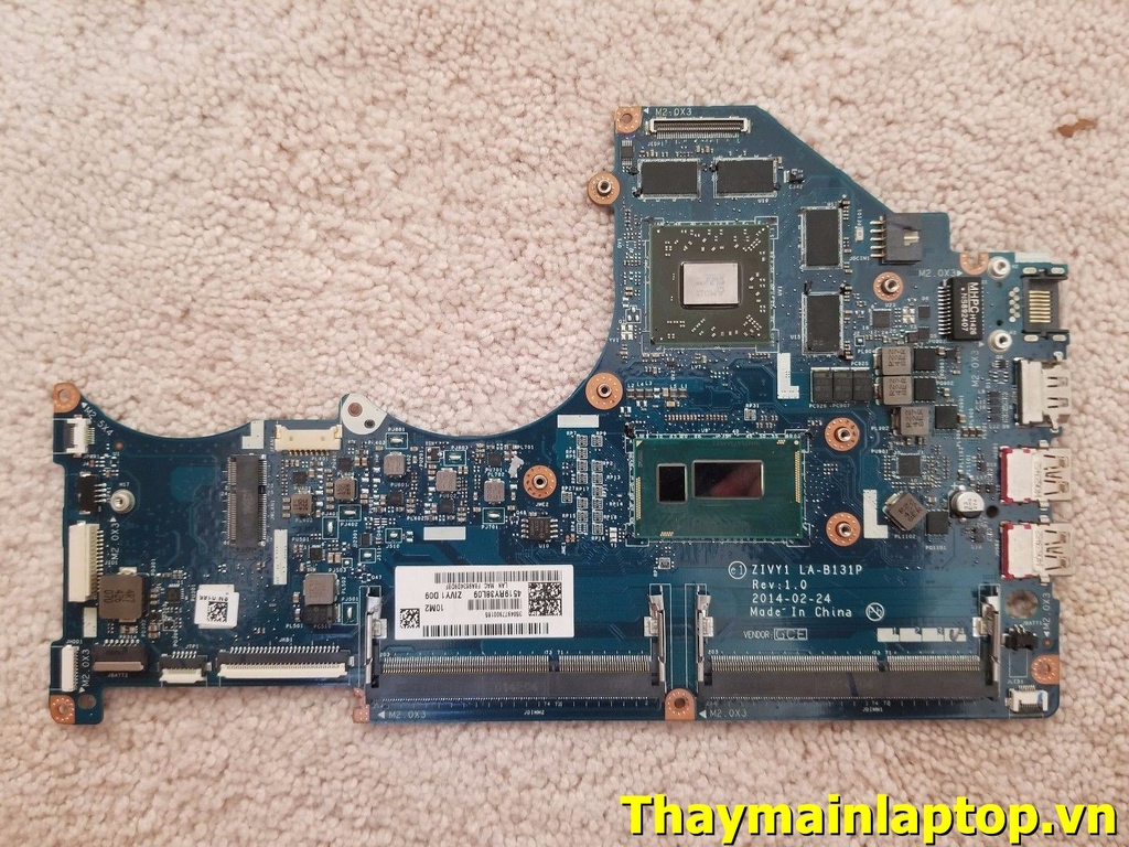 Main Lenovo Y40-80 CPU i7-5500U LA-B131P