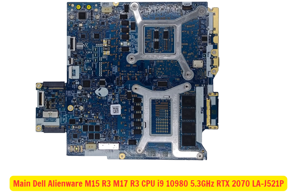 Main Dell Alienware M15 R3 M17 R3 CPU i9 10980 5.3GHz RTX 2070 LA-J521P