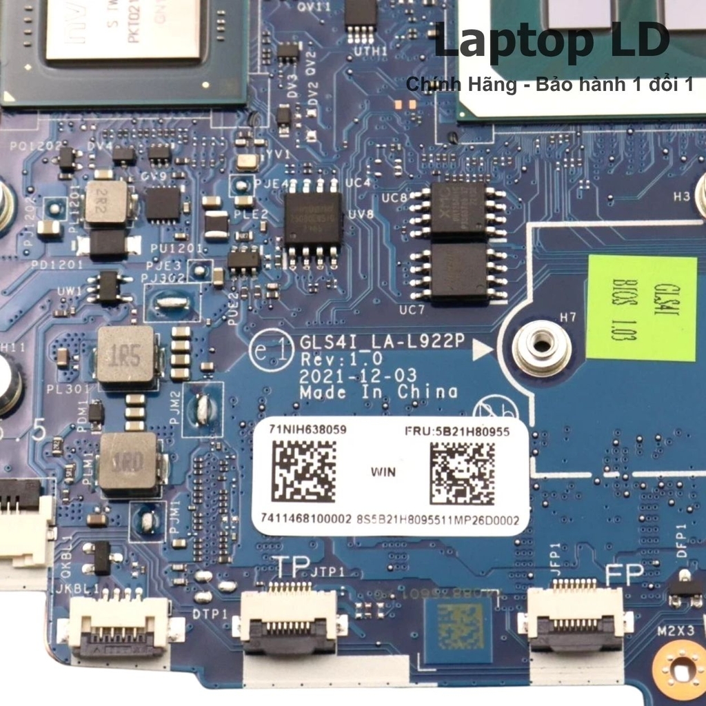 Main Lenovo IdeaPad 5 14IAL7 | CPU i5-1235U Ram 16G | LA-L922P