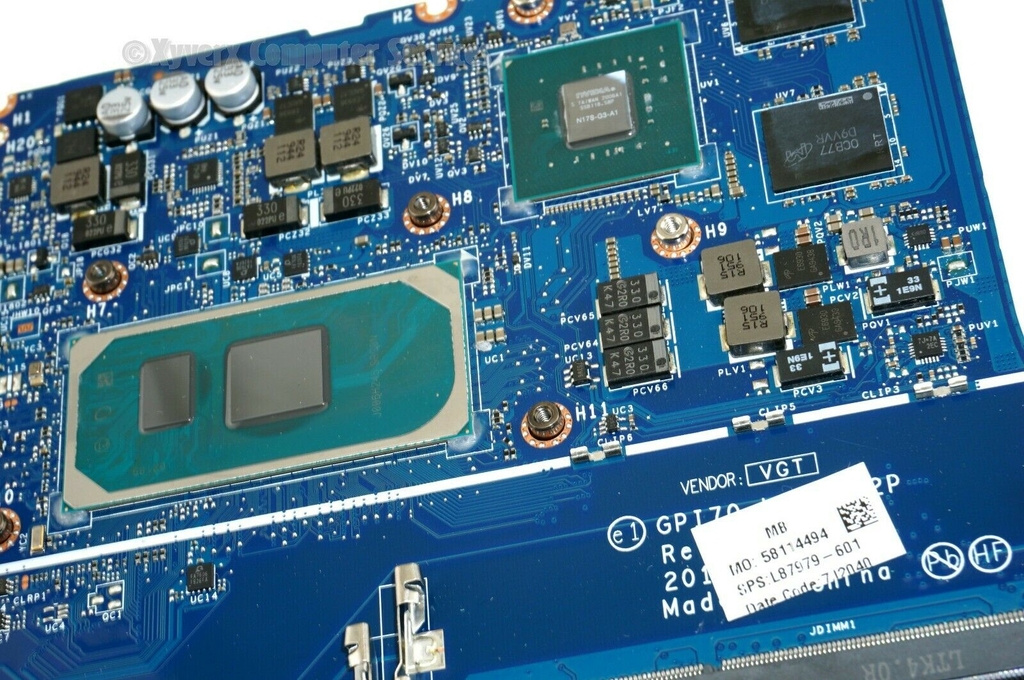 Main  ENVY 17M-CG0013DX CPU I7-1065G7 MX330 2GB VGA Rời