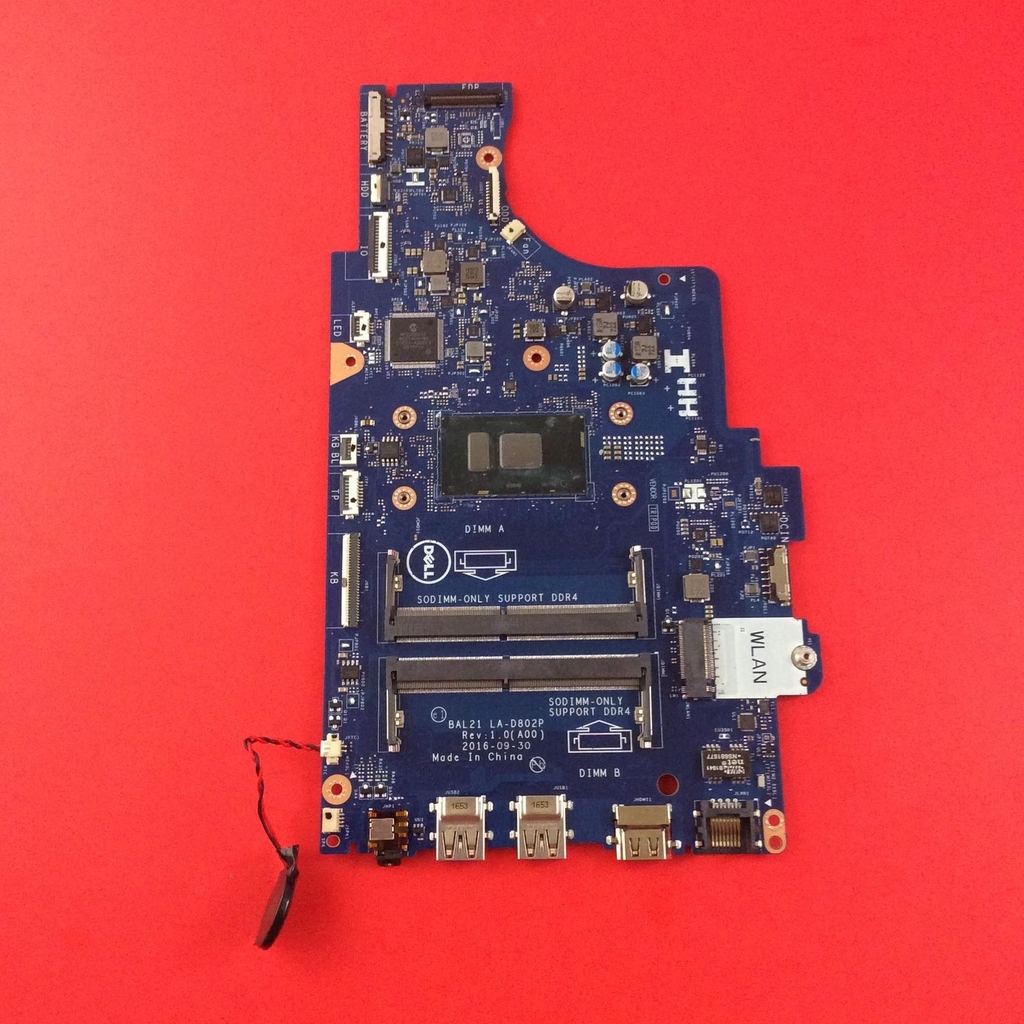 Main Dell Inspiron 5567 / 5767 CPU i7-7500U LA-D802P