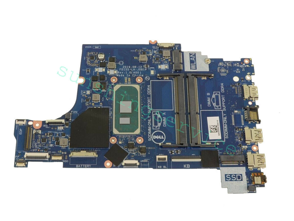 Main Dell Inspiron 3593 3793 CPU I7-1065G7 LA-J081P