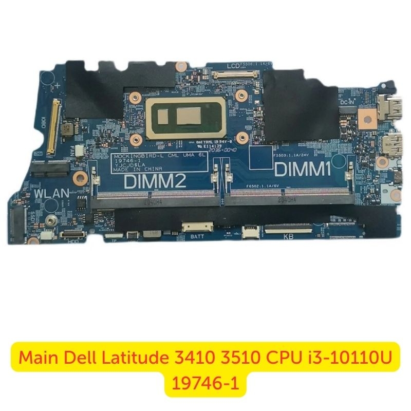 Main Dell Latitude 3410 | 3510 | CPU i5-10210U | 19746-1