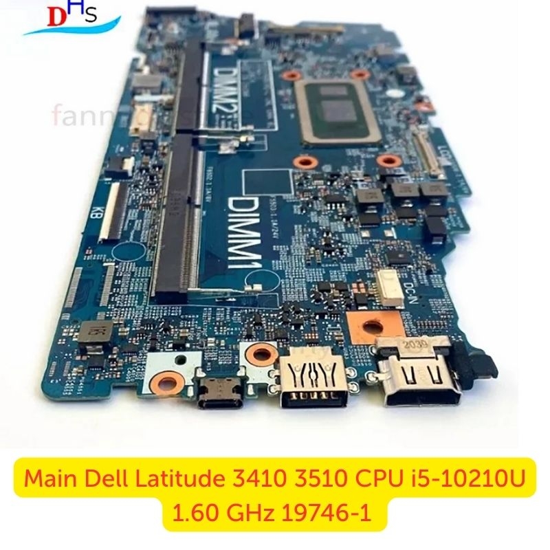 Main Dell Latitude 3410 3510 CPU i5-10210U 1.60 GHz 19746-1