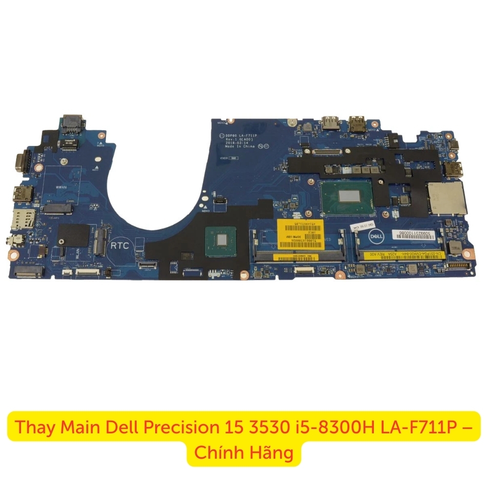 Main Dell Precision 15 3530 | CPU i7-8850H LA-F711P